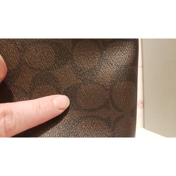 Coach Contemporary Mini Bennett Signature Canvas Leather Satchel Crossbody - Picture 12 of 12